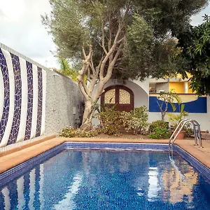  Villa The Blue House In Maspalomas